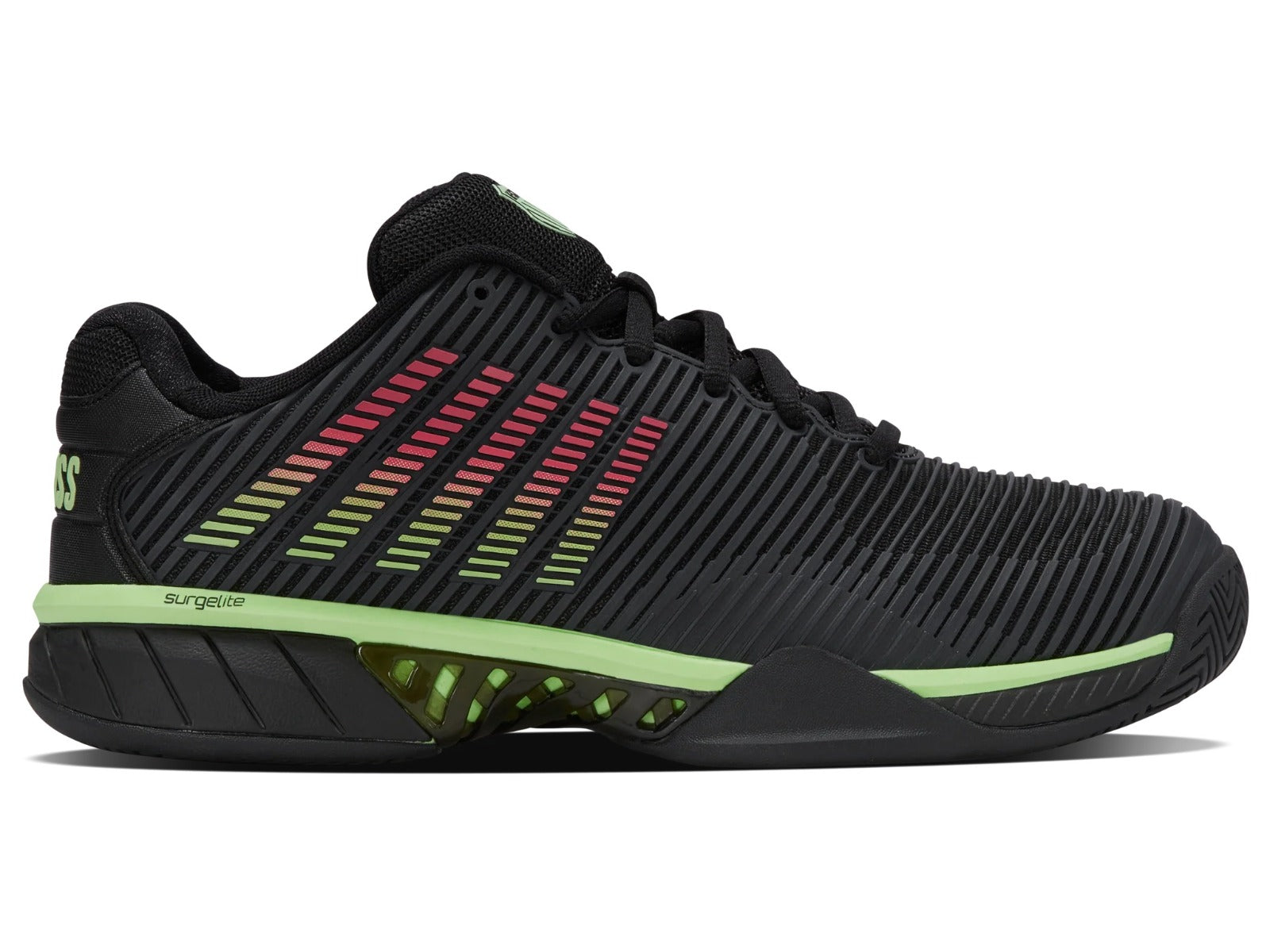 KSwiss Hypercourt Express All Court Mens WIDE 2E Black Tennis Shoe