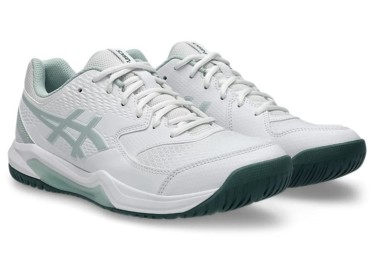 Asics Gel Dedicate 8 Mens White Tennis Shoe