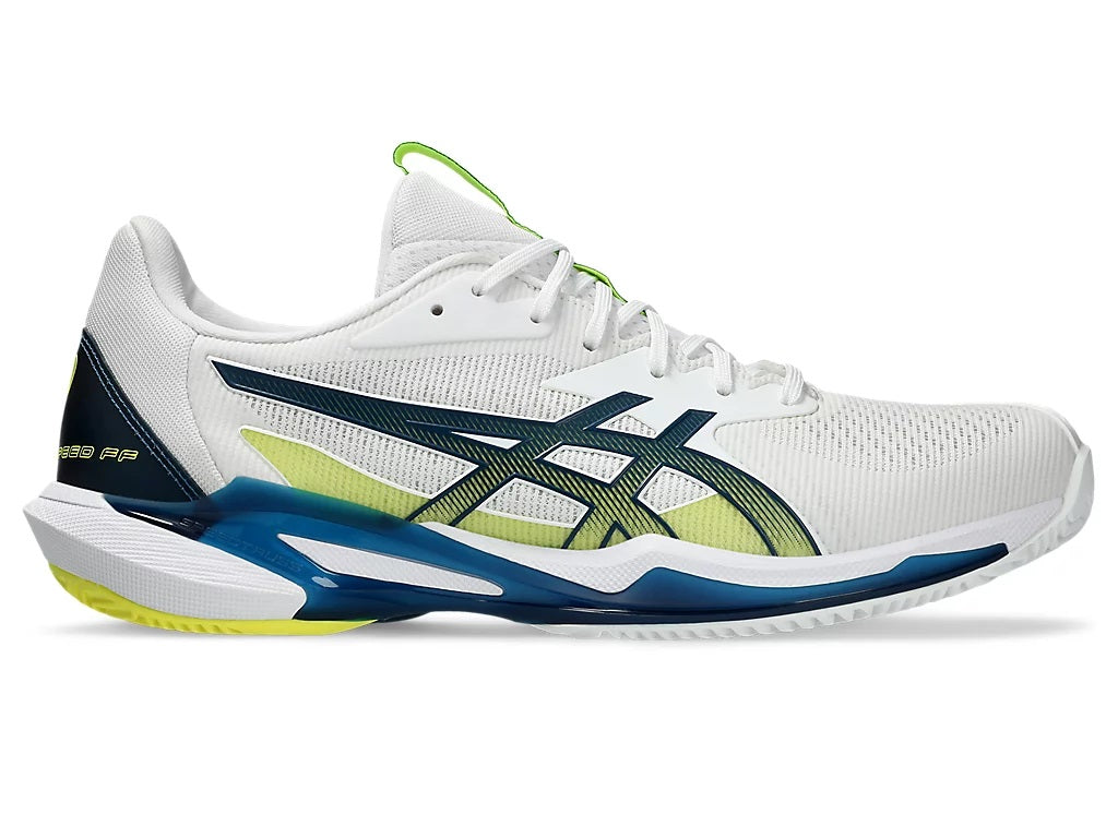 Asics Solution Speed FF 3 Clay Mens White Tennis Shoe US 11, 11.5