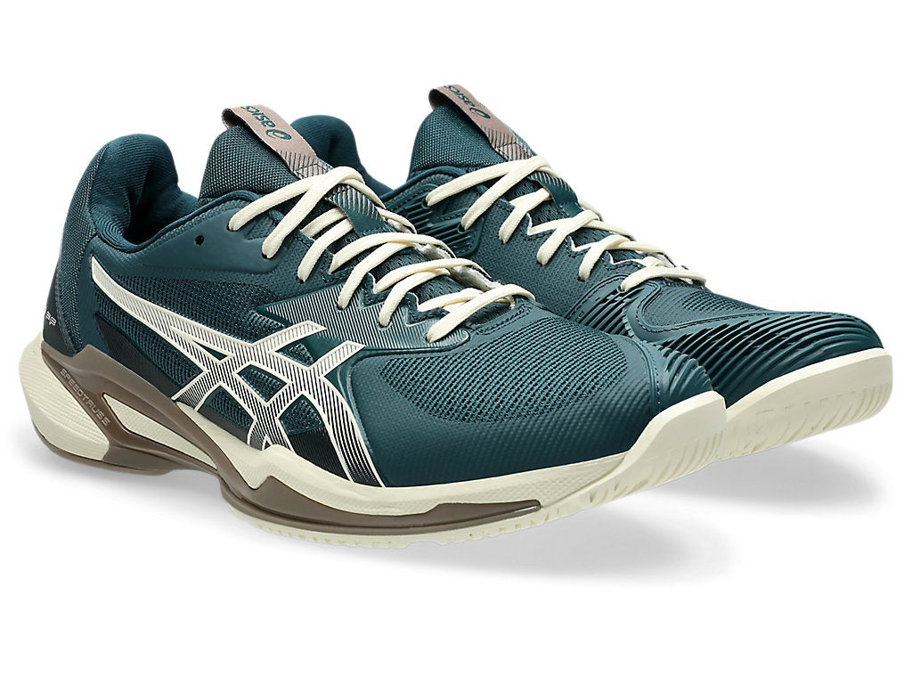 Asics Solution Speed FF 3 Mens Saxon Green Tennis Shoe US 8, 8.5