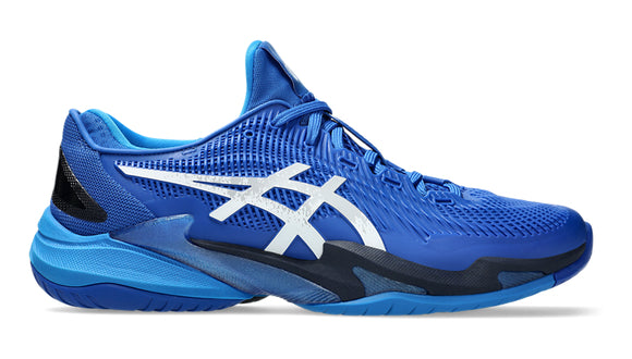 Asics Court FF 3 Novak Tuna Blue Mens Tennis Shoe