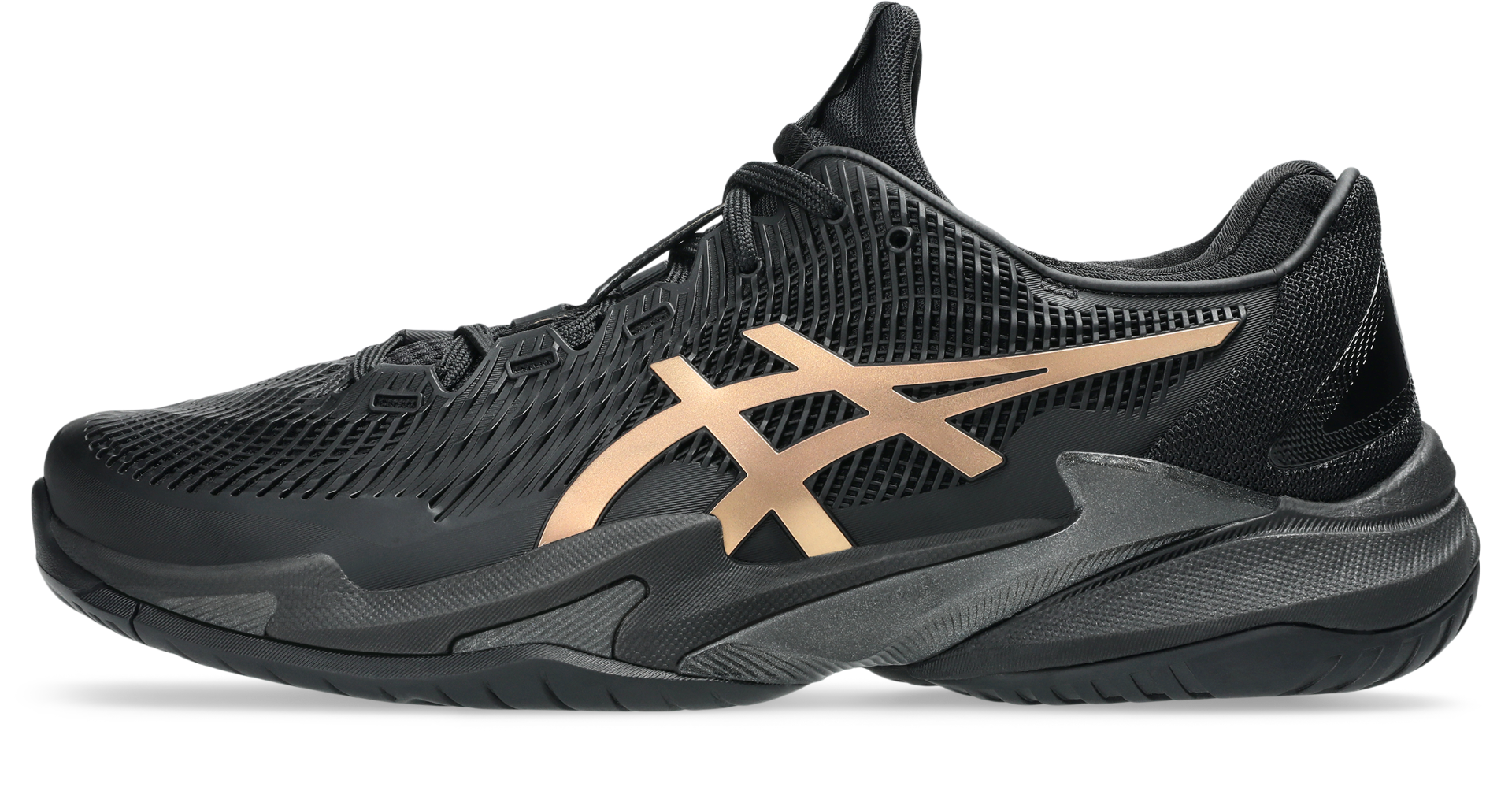 Asics Court FF 3 Novak Night Energy Mens Tennis Shoe