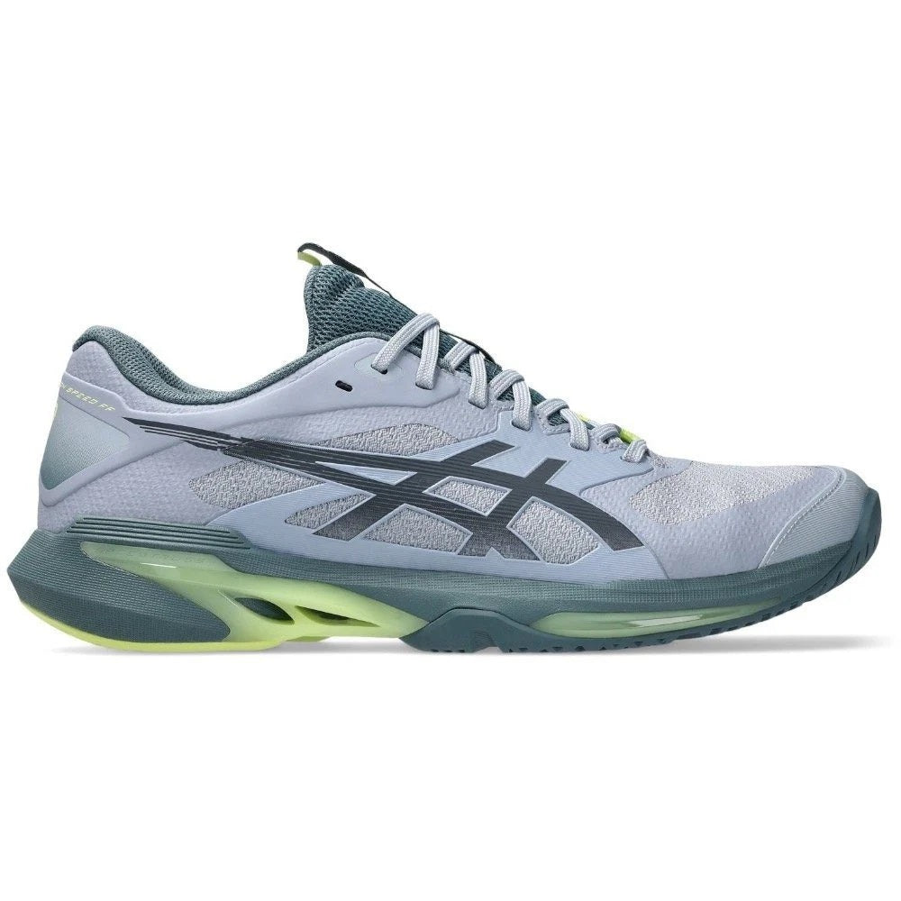 Asics Solution Speed FF 4 Mens Grey Tennis Shoe