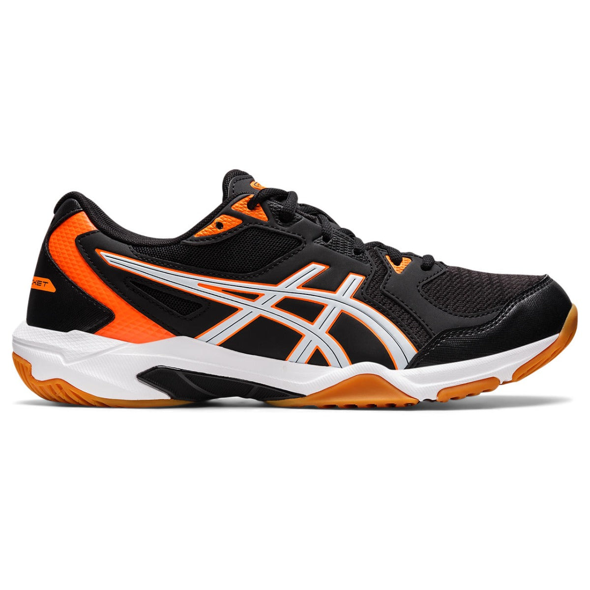 Asics Gel Rocket 10 Black Squash Shoe Mens US 7, 7.5