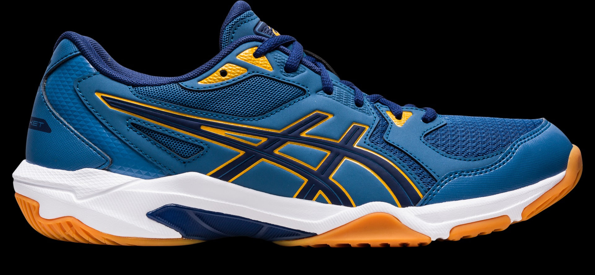 Asics Gel Rocket 10 Squash Shoe Blue Mens US 7, 8