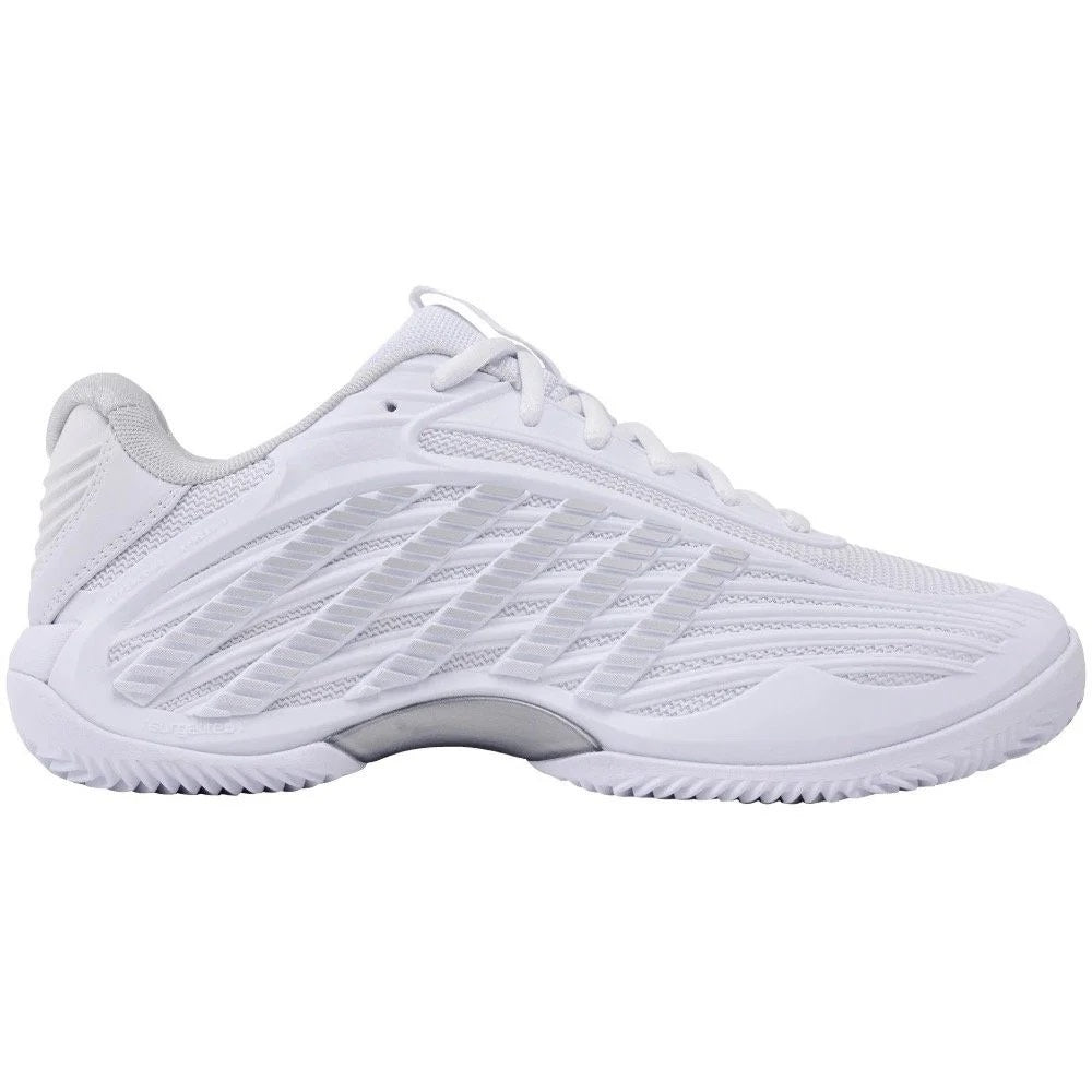 KSwiss Hypercourt Express 3 Clay White Womens Tennis Shoe