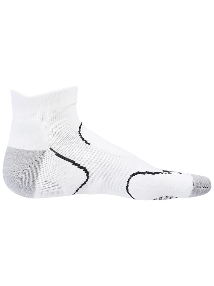 Asics Court Plus White Ankle Socks