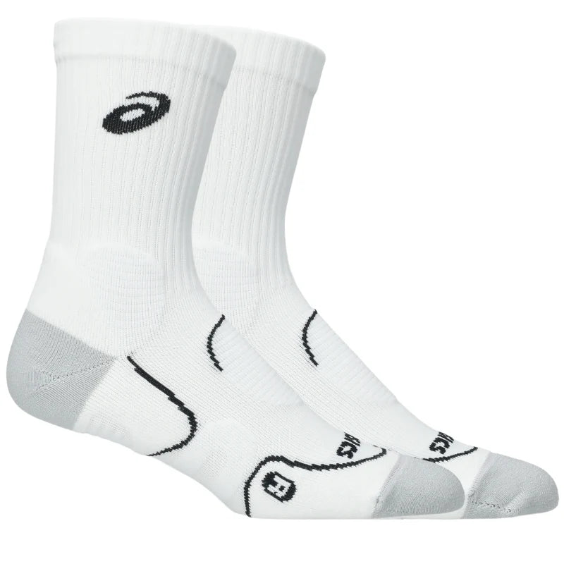 Asics Court Plus White Crew Socks
