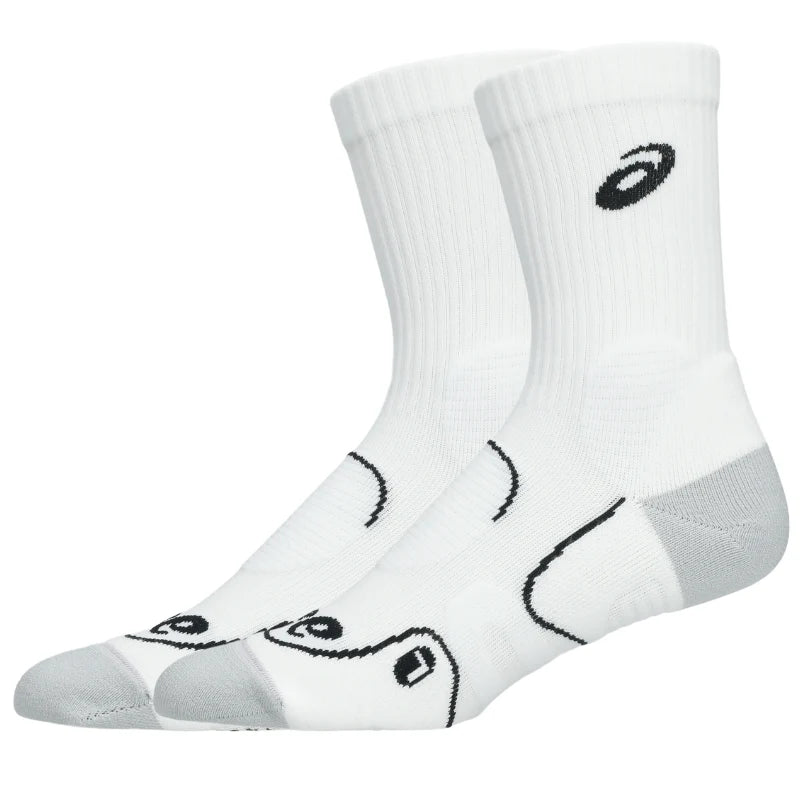 Asics Court Plus White Crew Socks