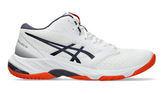 Asics Netburner Ballistic FF MT 3 orange Squash Shoe Mens, main product view