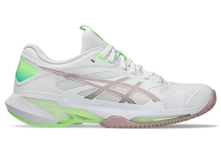 Asics Solution Speed FF 4 Clay Womens White Tennis Shoe