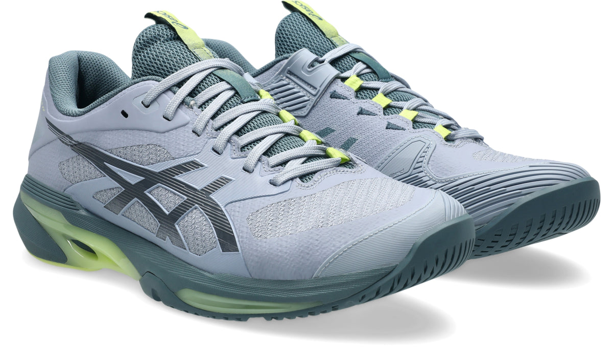 Asics Solution Speed FF 4 Grey Mens Tennis Shoe