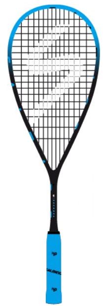 Salming Cannone Black Squash Racquet