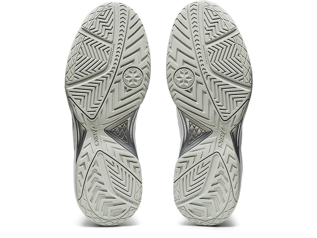 Asics Gel Dedicate 6 Womens White Tennis Shoe