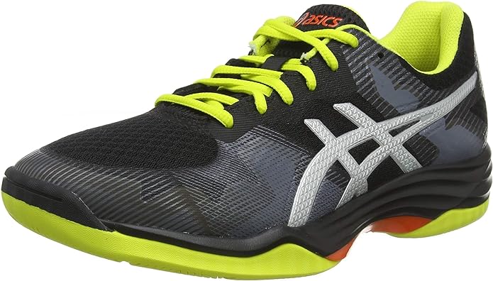 Asics Gel Tactic Squash Shoe Mens Yellow US 14