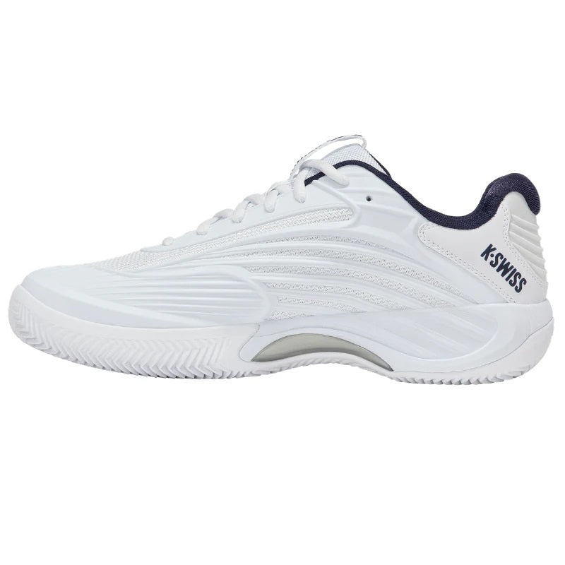 KSwiss Hypercourt Express 3 Clay White Mens Tennis Shoe