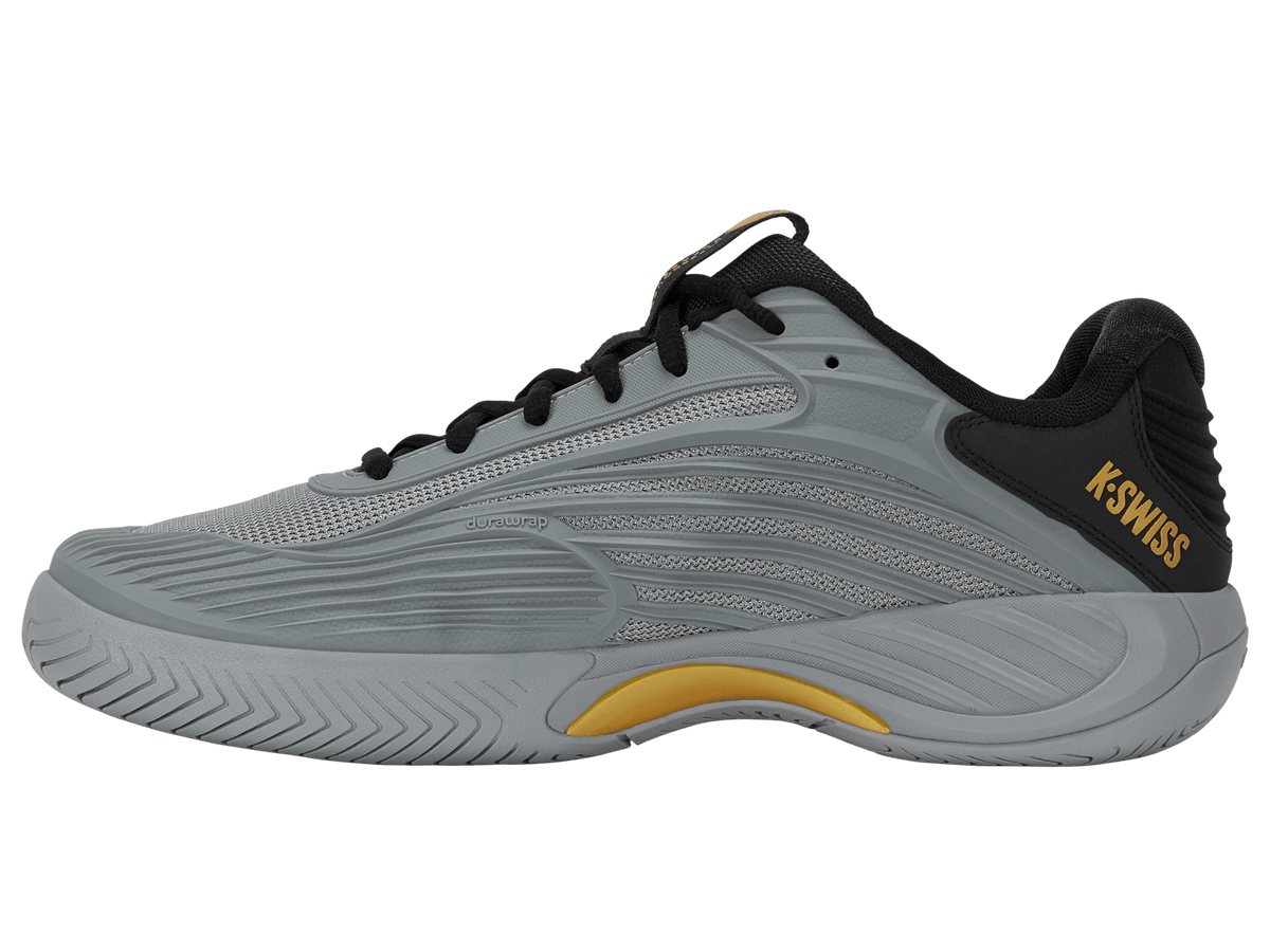 KSwiss Hypercourt Express 3 AC Grey/Gold Mens Tennis Shoe