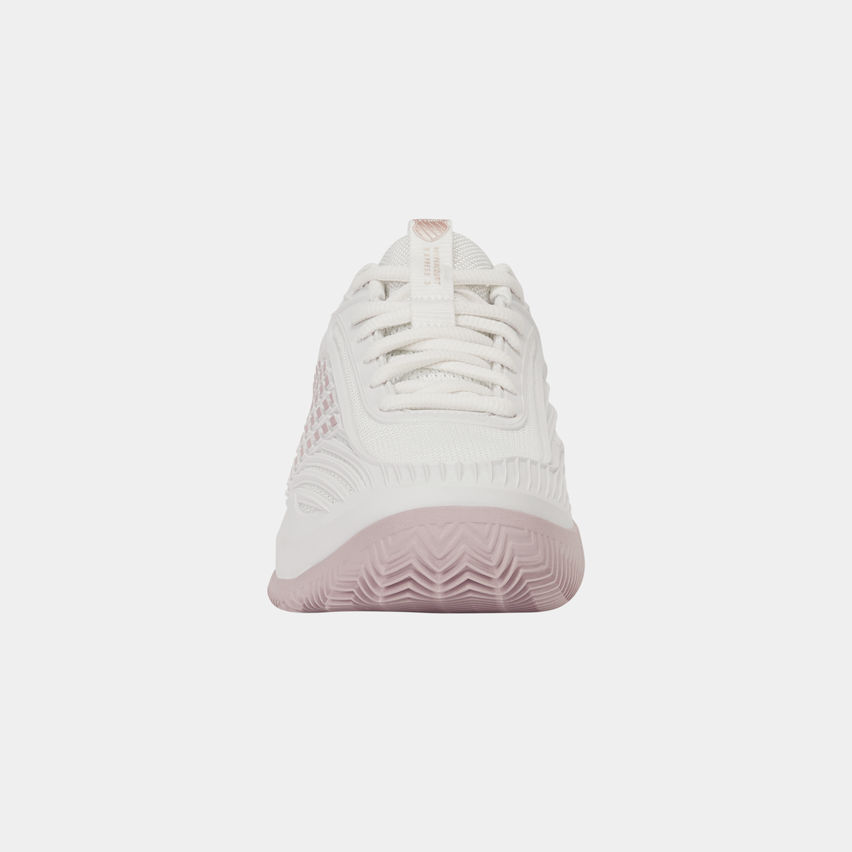 KSwiss Hypercourt Express 3 Clay White/Pink Womens Tennis Shoe