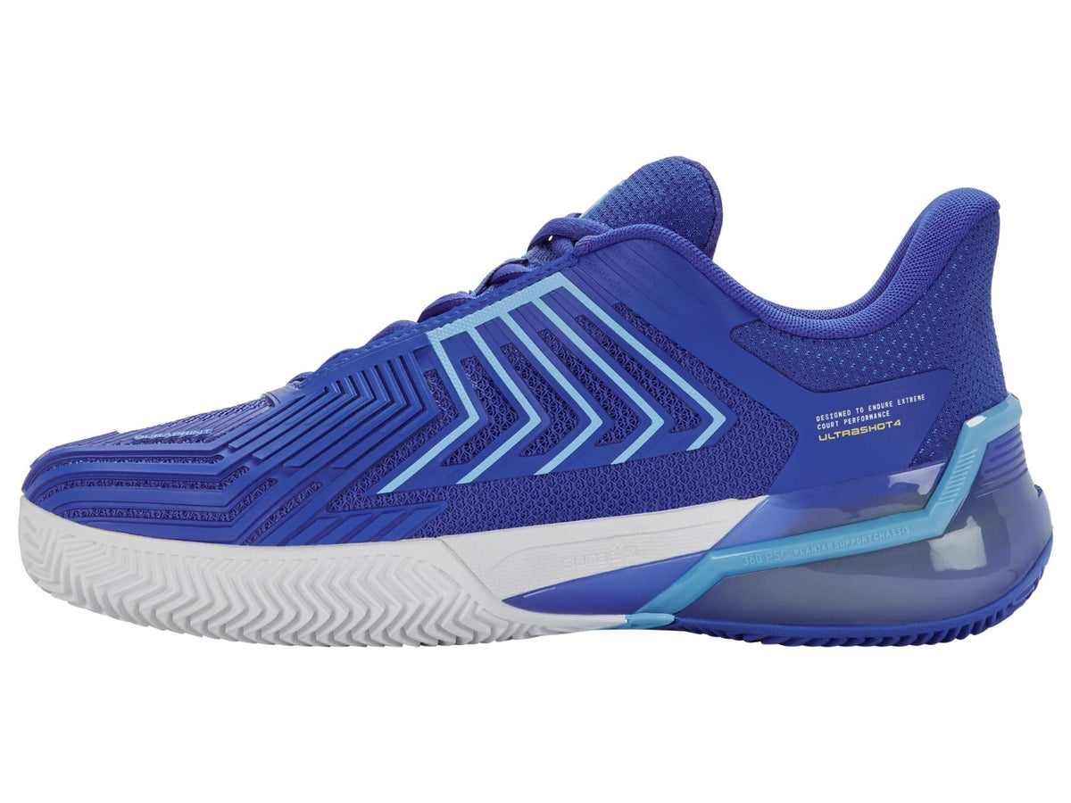 KSwiss Ultrashot 4 Clay Mens Tennis Shoe, inner side view