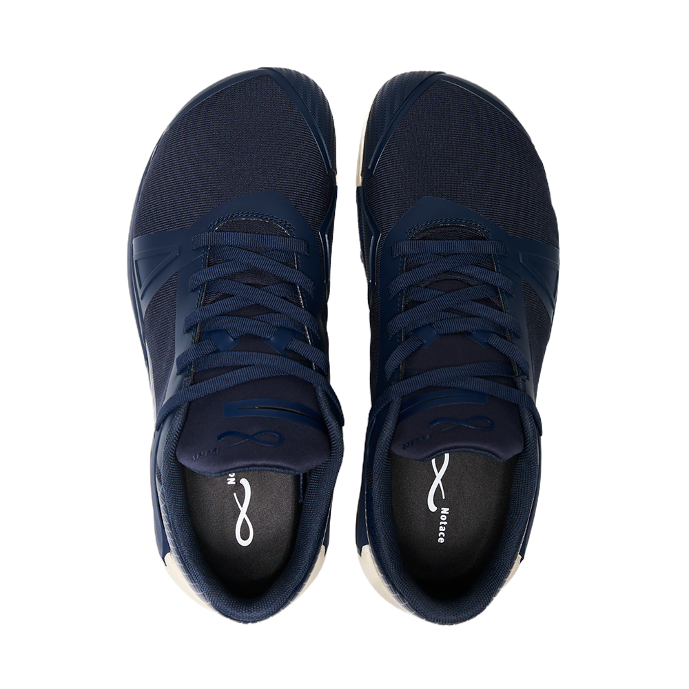 Notace Koto 1 Navy/Cream Mens Tennis Shoe