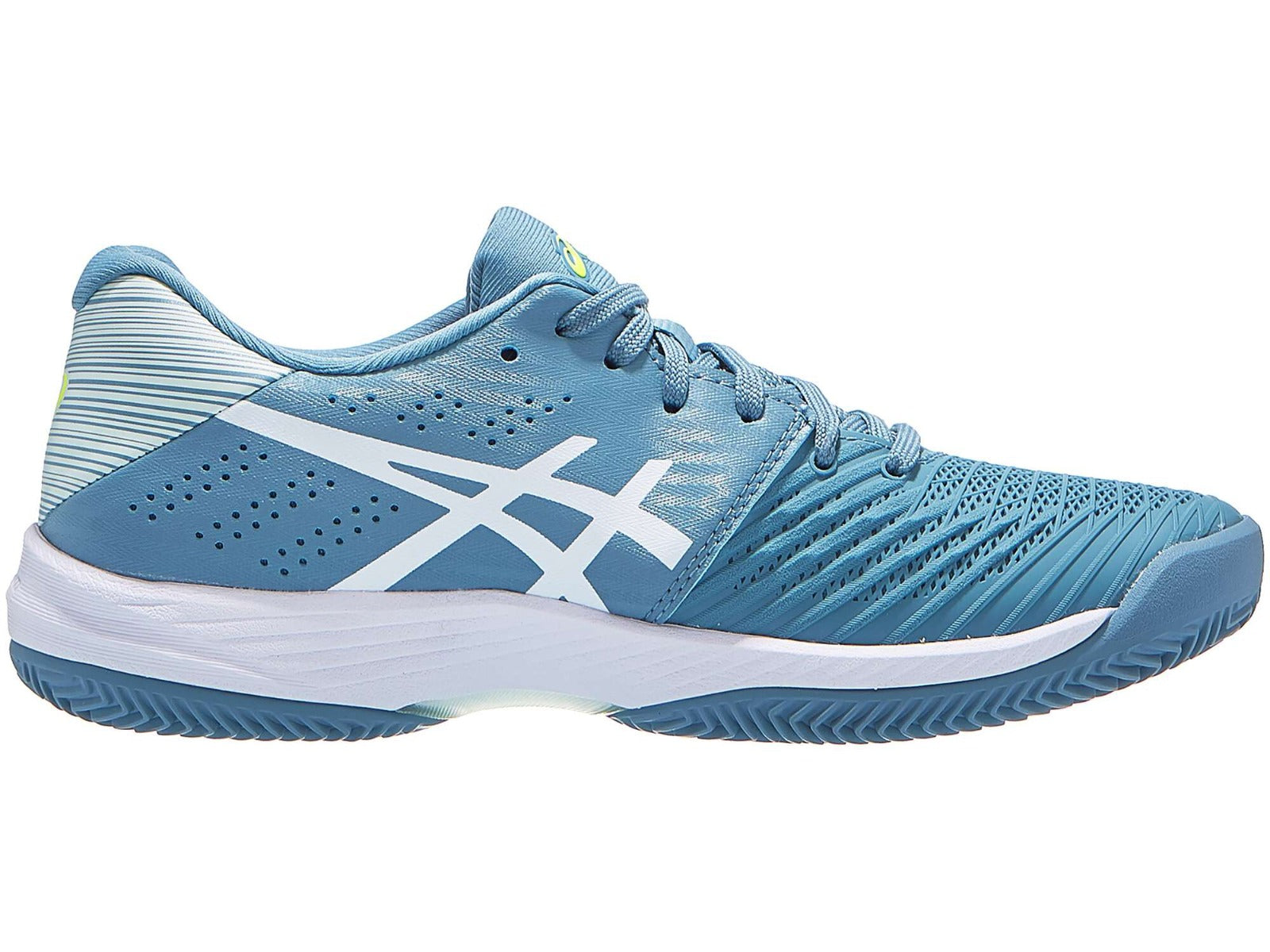 Asics Solution Swift FF Clay Blue Womens Tennis Shoe US 9