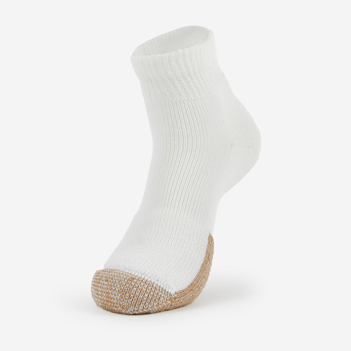 Thorlo Maximum Cushion White Ankle Socks