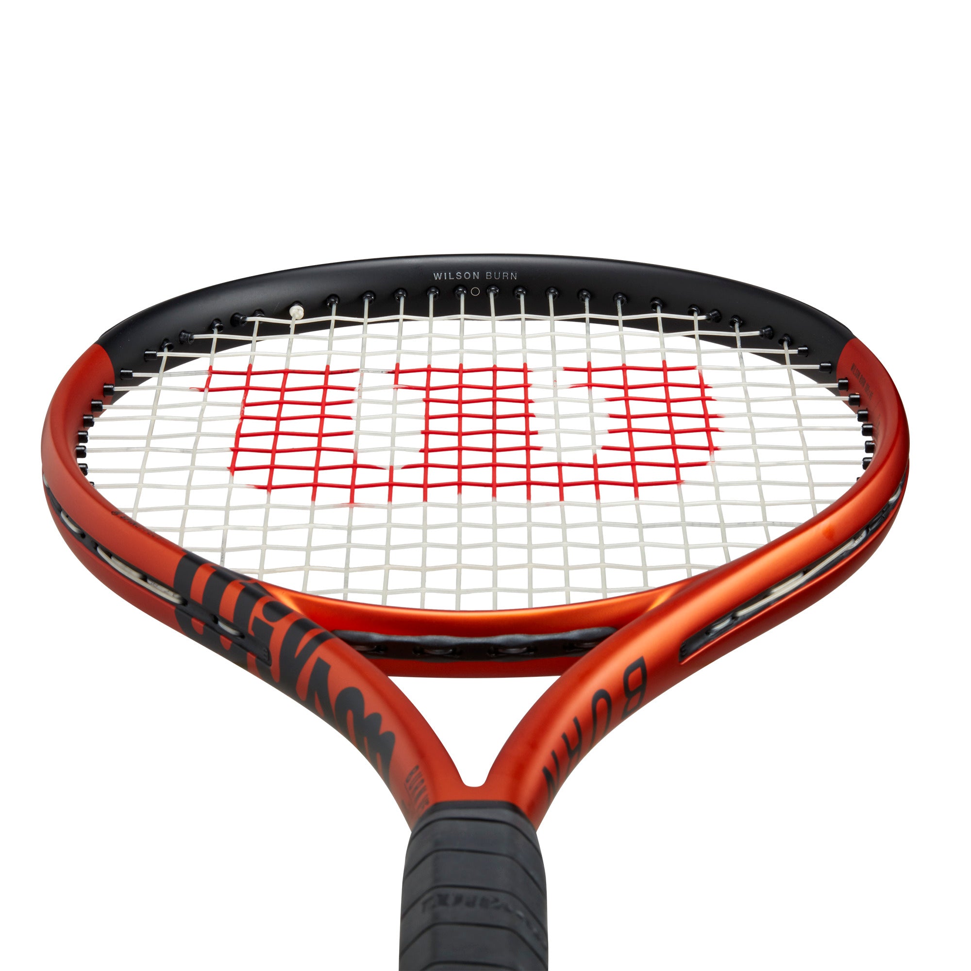 Wilson Burn 100LS V5 Tennis Racquet, angled view
