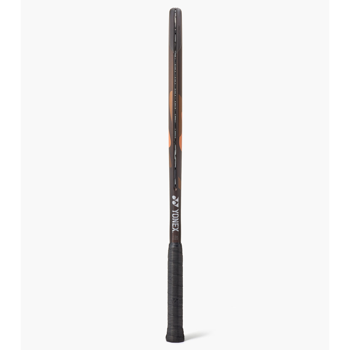 Yonex Ezone 100L Espresso Brown Tennis Racquet, side profile view