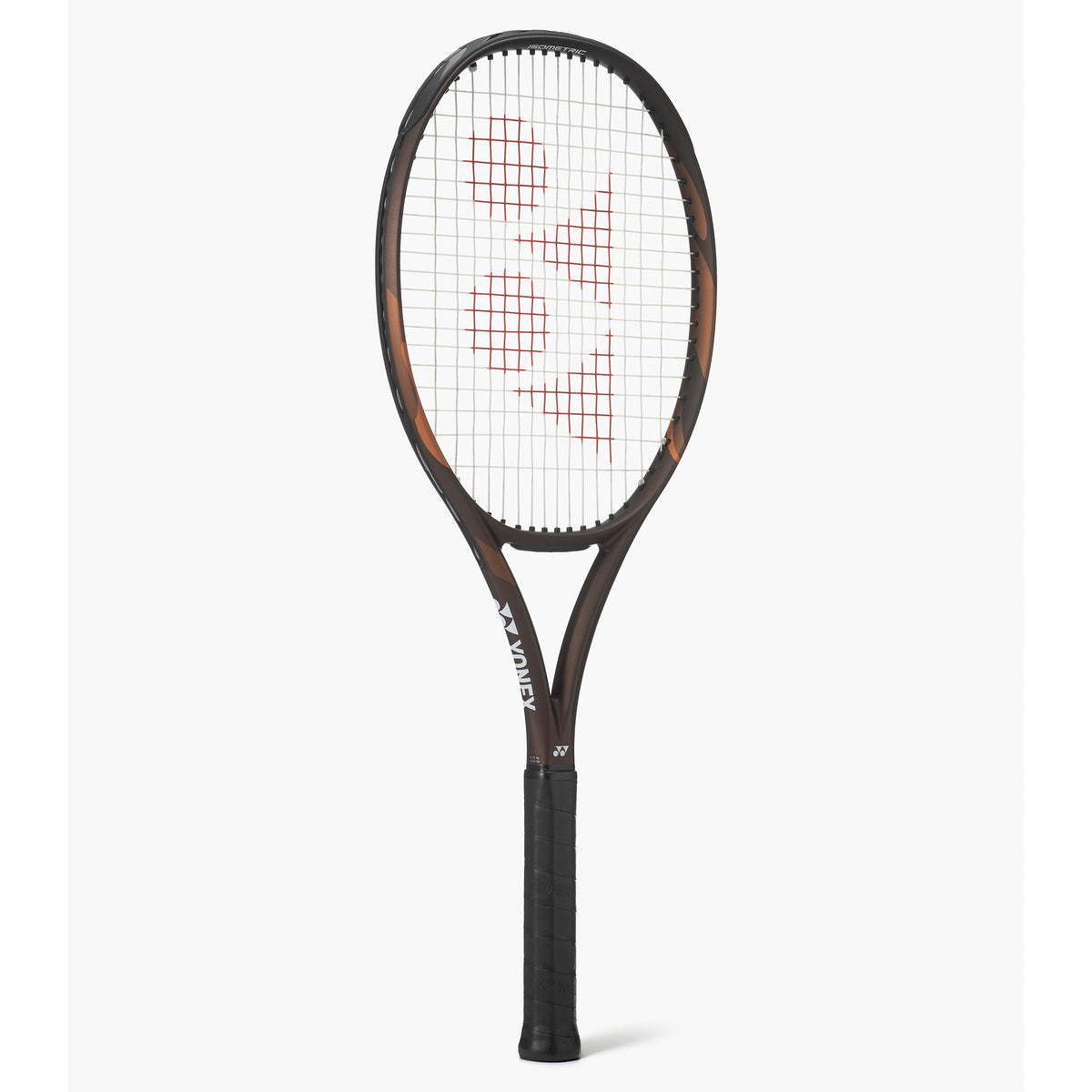 Yonex Ezone Ace Espresso Brown Tennis Racquet, angled view