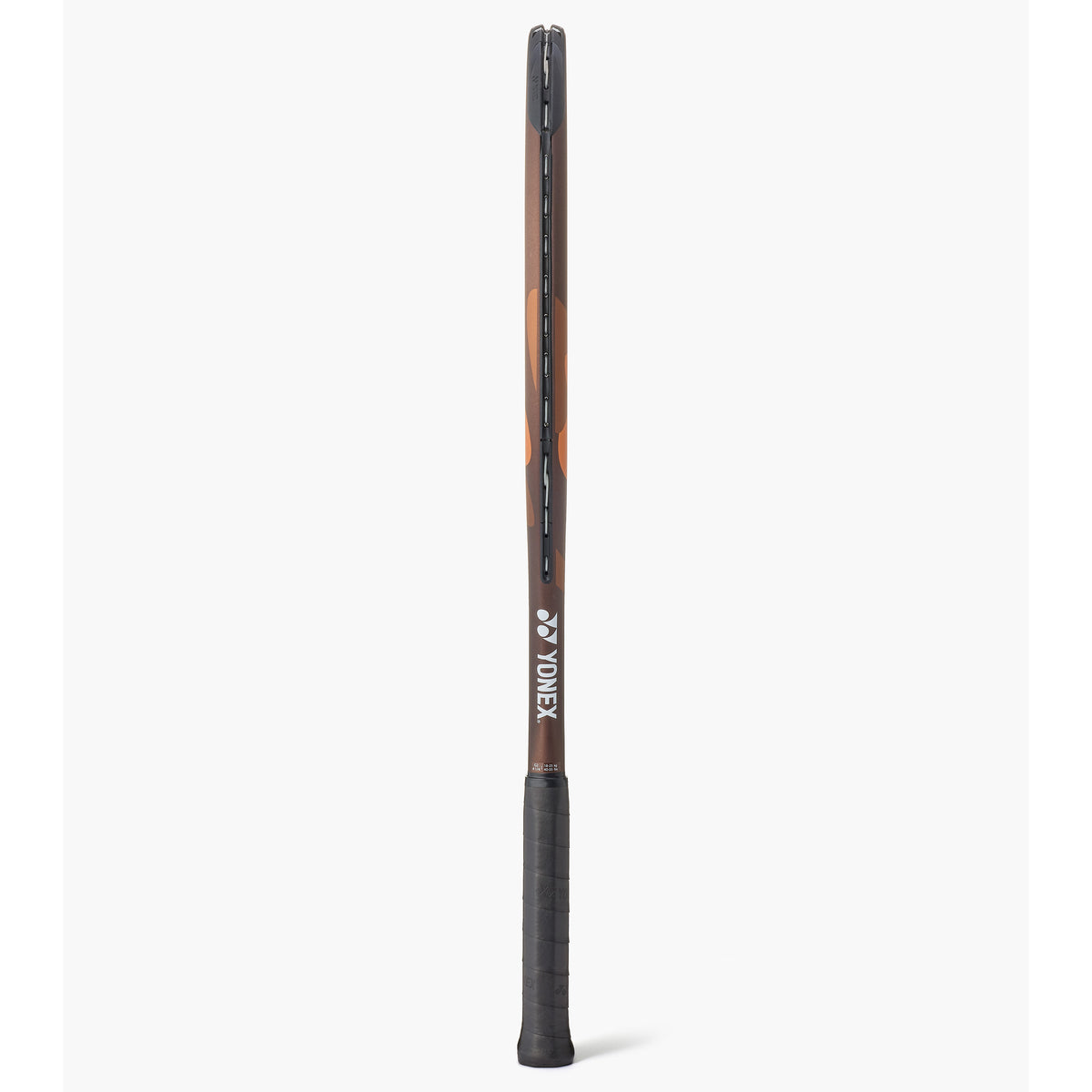 Yonex Ezone Ace Espresso Brown Tennis Racquet, side profile view