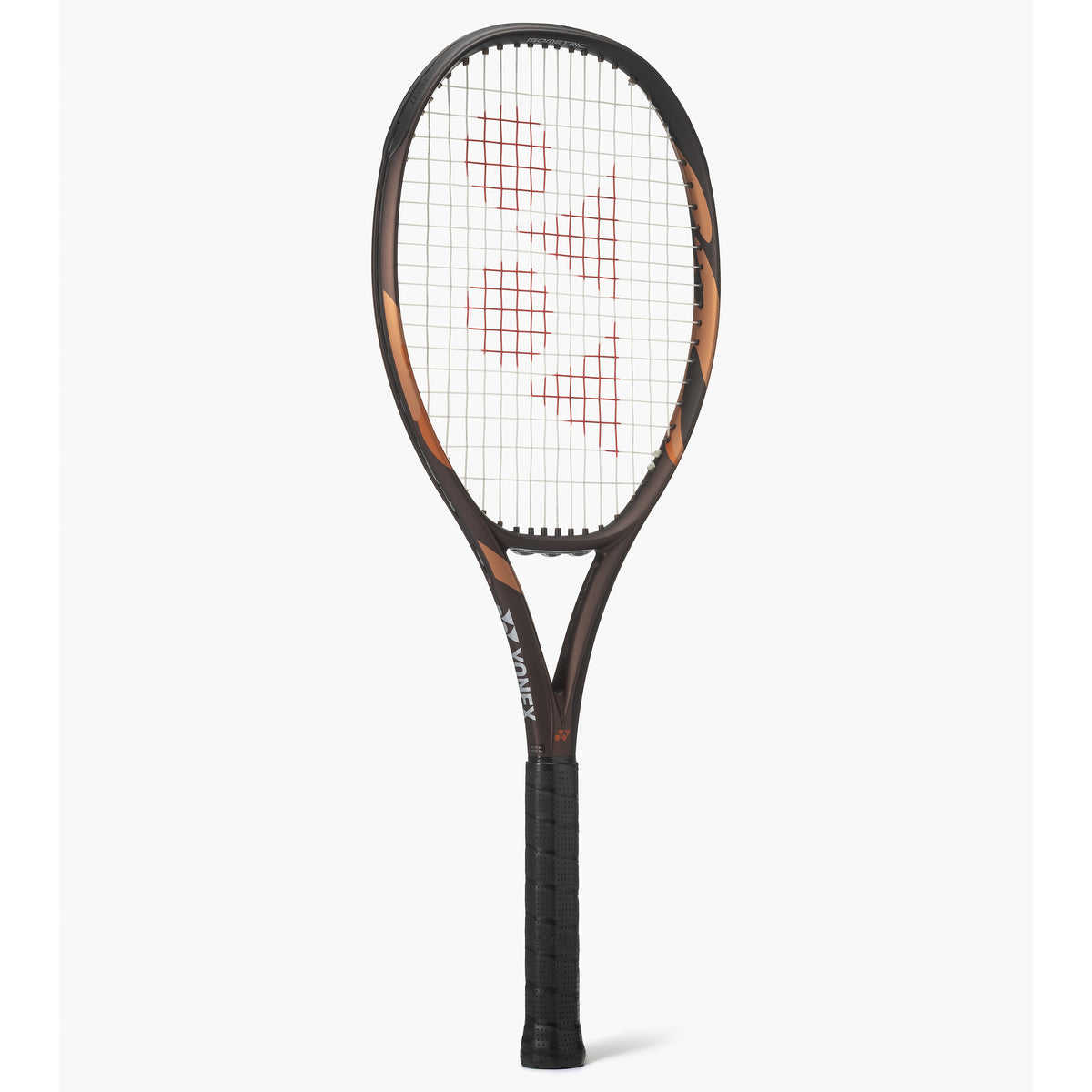 Yonex Ezone Alpha SL Espresso Brown Tennis Racquet, angled view