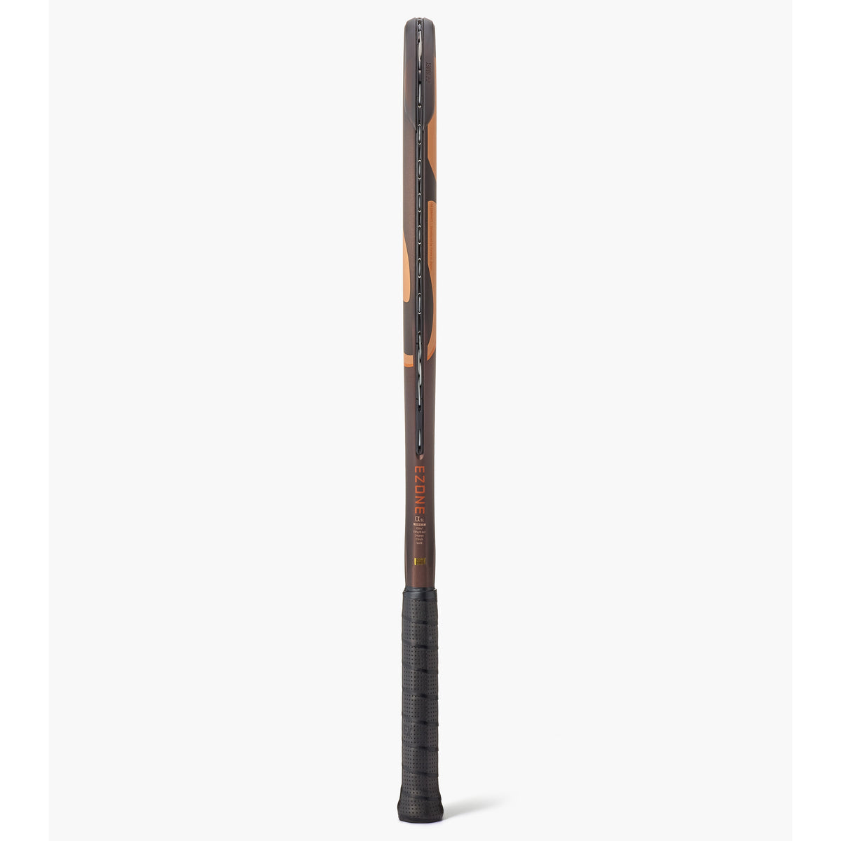Yonex Ezone Alpha SL Espresso Brown Tennis Racquet, side profile view