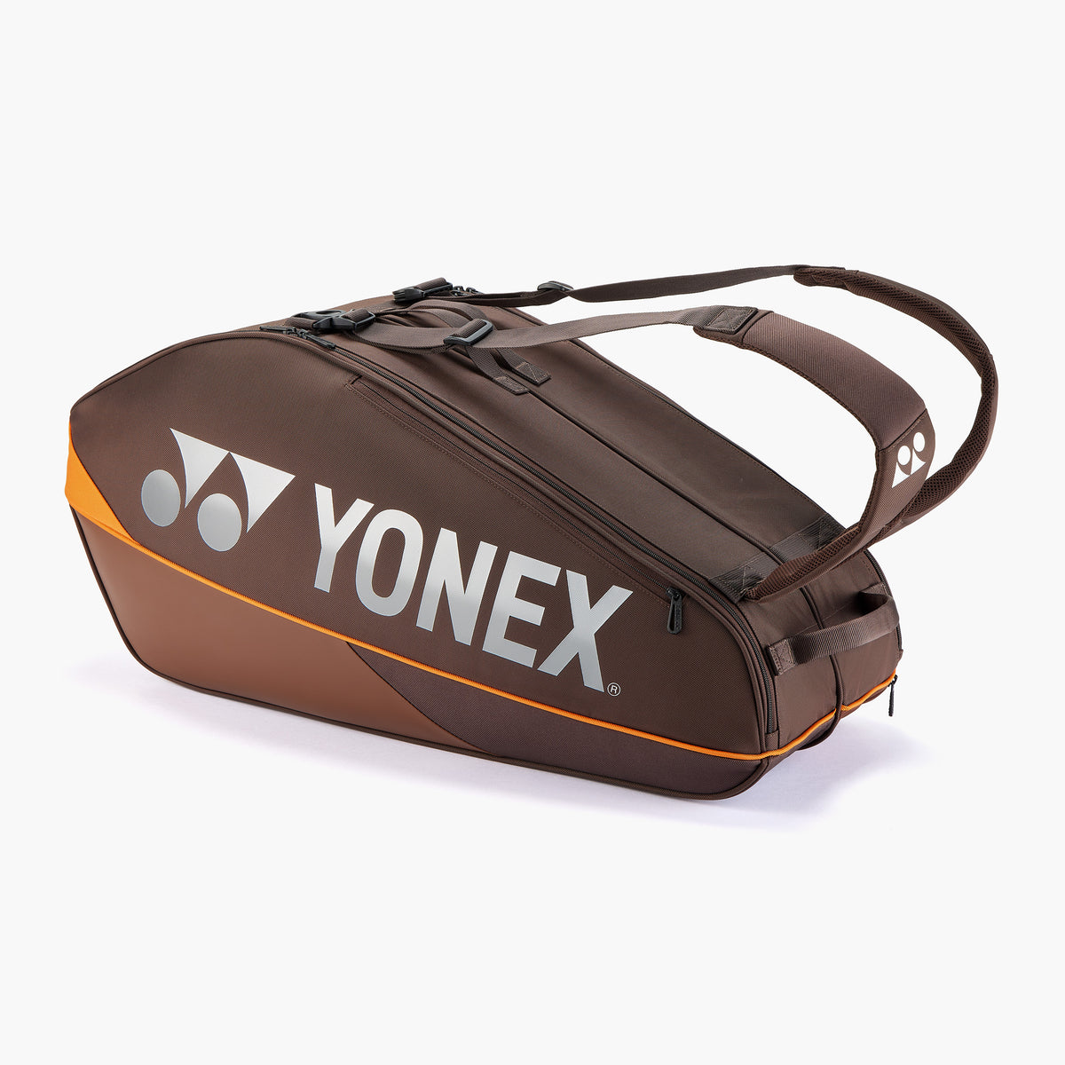Yonex Pro Racquet Bag 6 Pack Espresso Brown, main product view