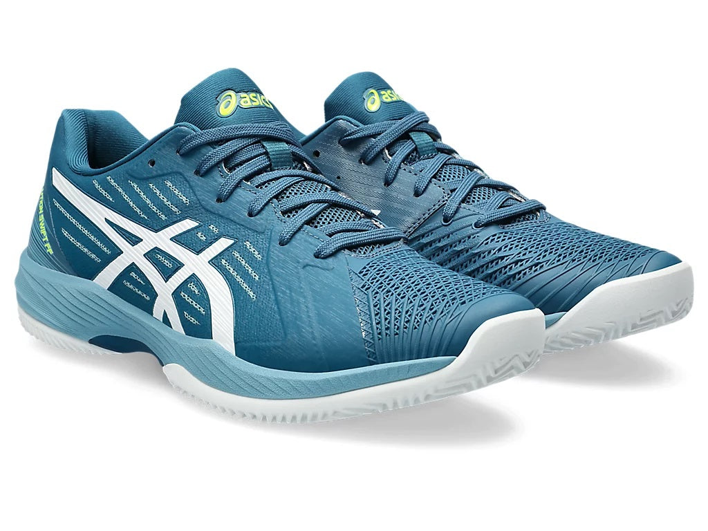Asics Solution Swift FF Clay Blue Mens Tennis Shoe US 14