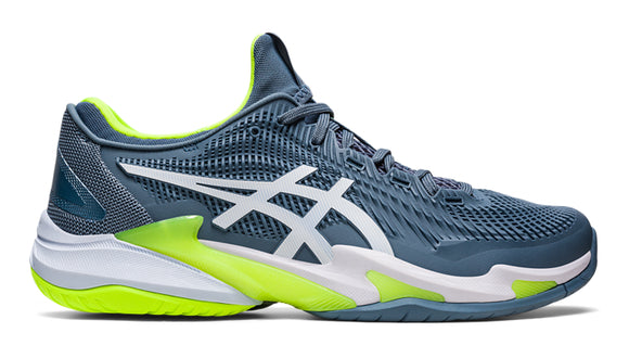 Asics Court FF 3 Steel Blue Mens Tennis Shoe