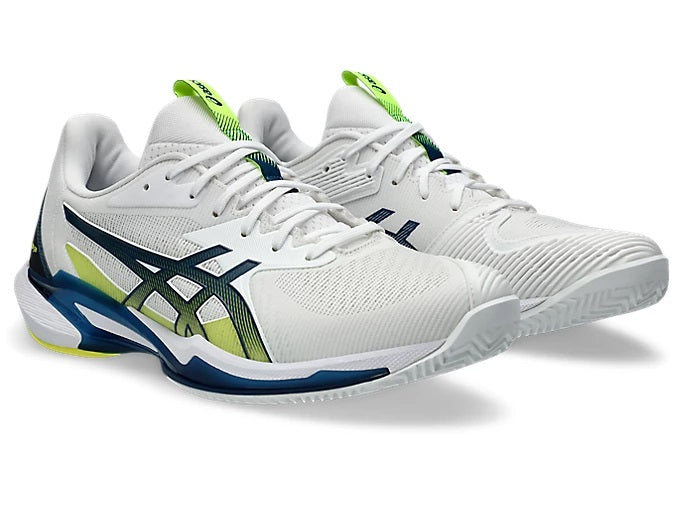 Asics Solution Speed FF 3 Clay Mens White Tennis Shoe US 11, 11.5