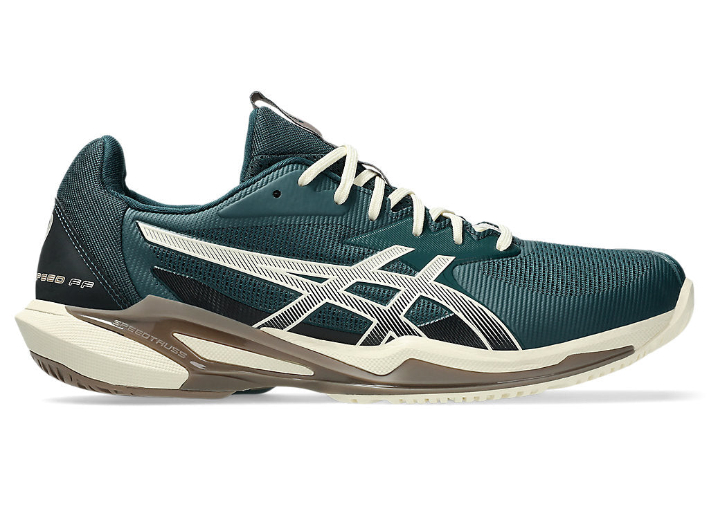 Asics Solution Speed FF 3 Mens Saxon Green Tennis Shoe US 8, 8.5