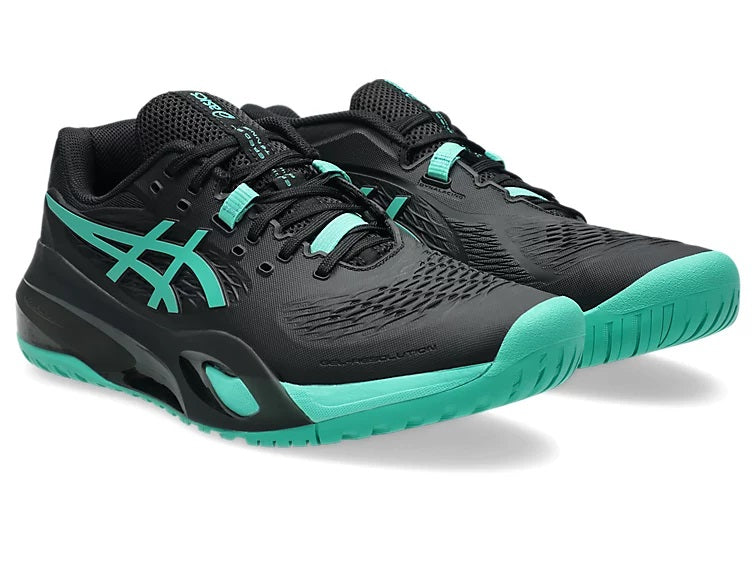 Asics Gel Resolution X Black Mens Tennis Shoe