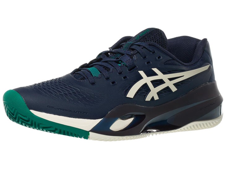 Asics Gel Resolution X Clay Midnight Mens Tennis Shoe