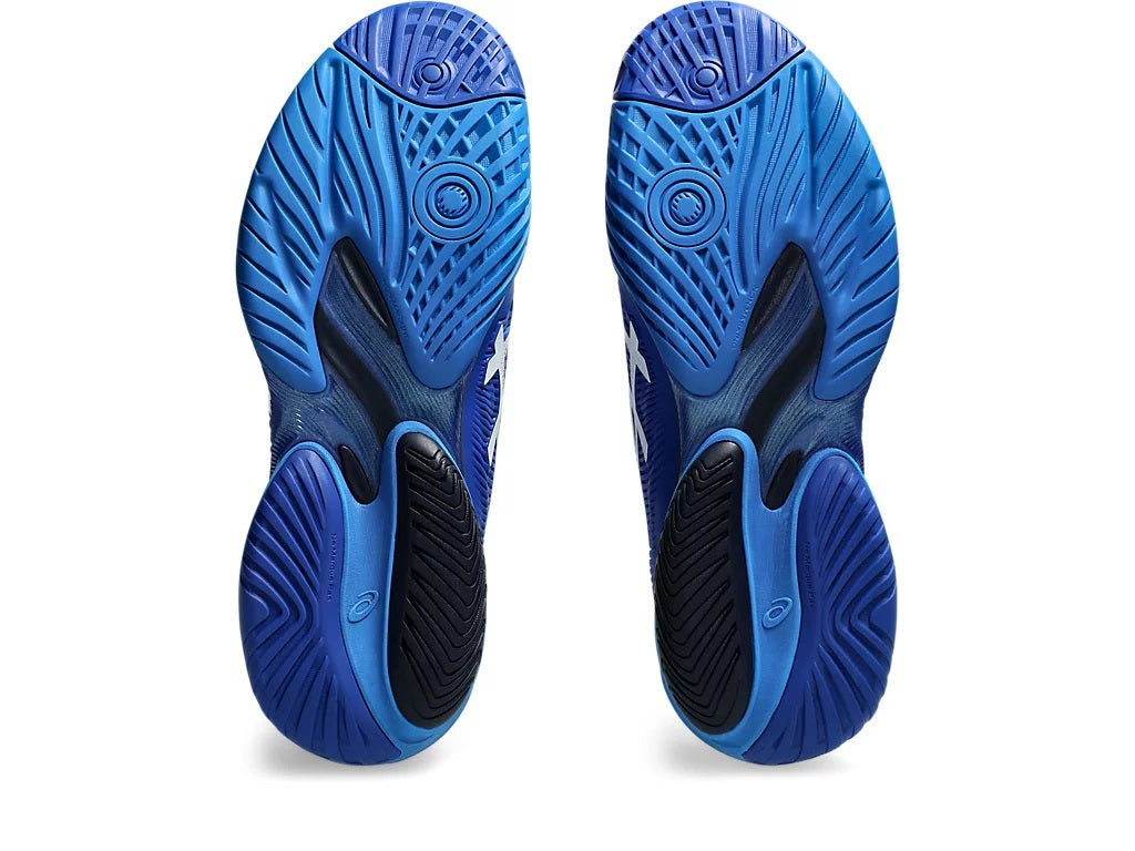 Asics Court FF 3 Novak Tuna Blue Mens Tennis Shoe