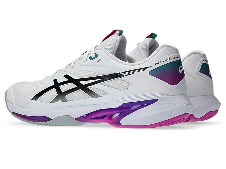 Asics Gel Resolution X Clay White Mens Tennis Shoe