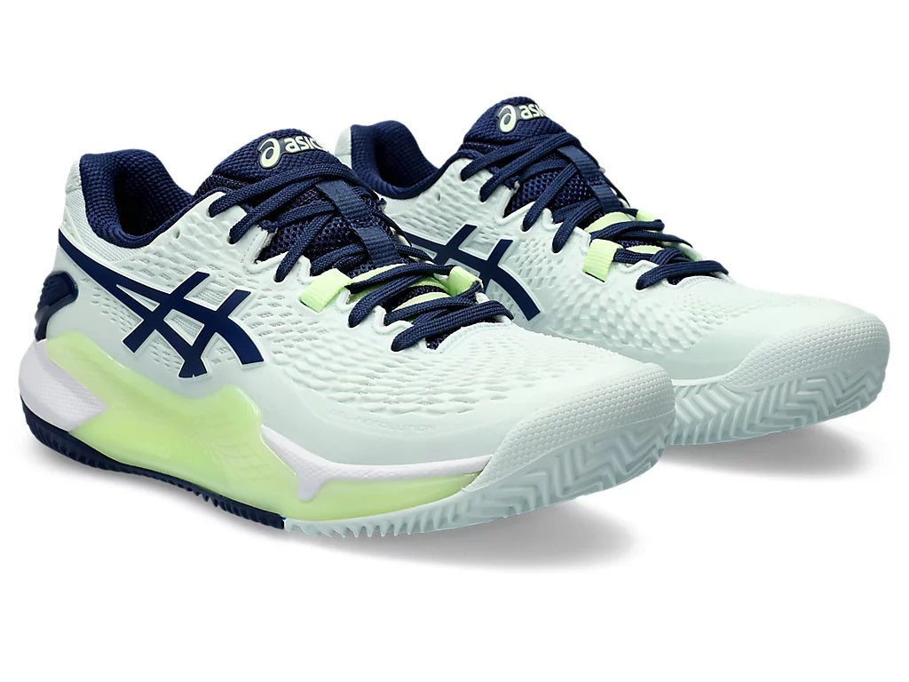 Asics Gel Resolution 9 Clay Womens Tennis Shoe