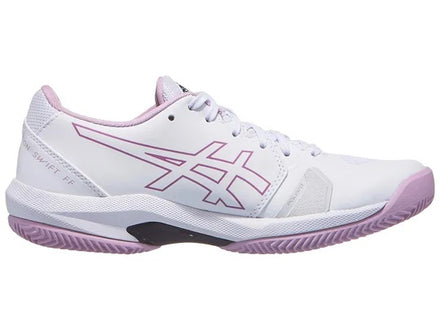 Asics Solution Swift FF 2 Clay White Womens Tennis Shoe