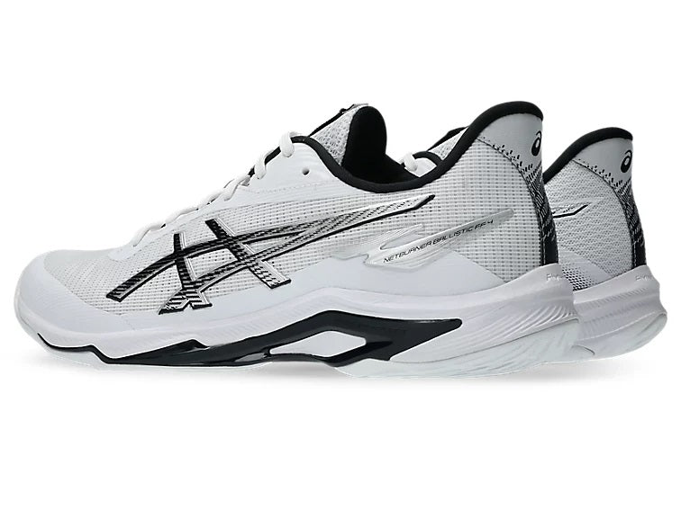 Asics Netburner Ballistic FF 4 White Squash Shoe Mens