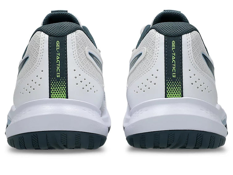 Asics Gel Tactic 13 Mens white/indigo Squash Shoe