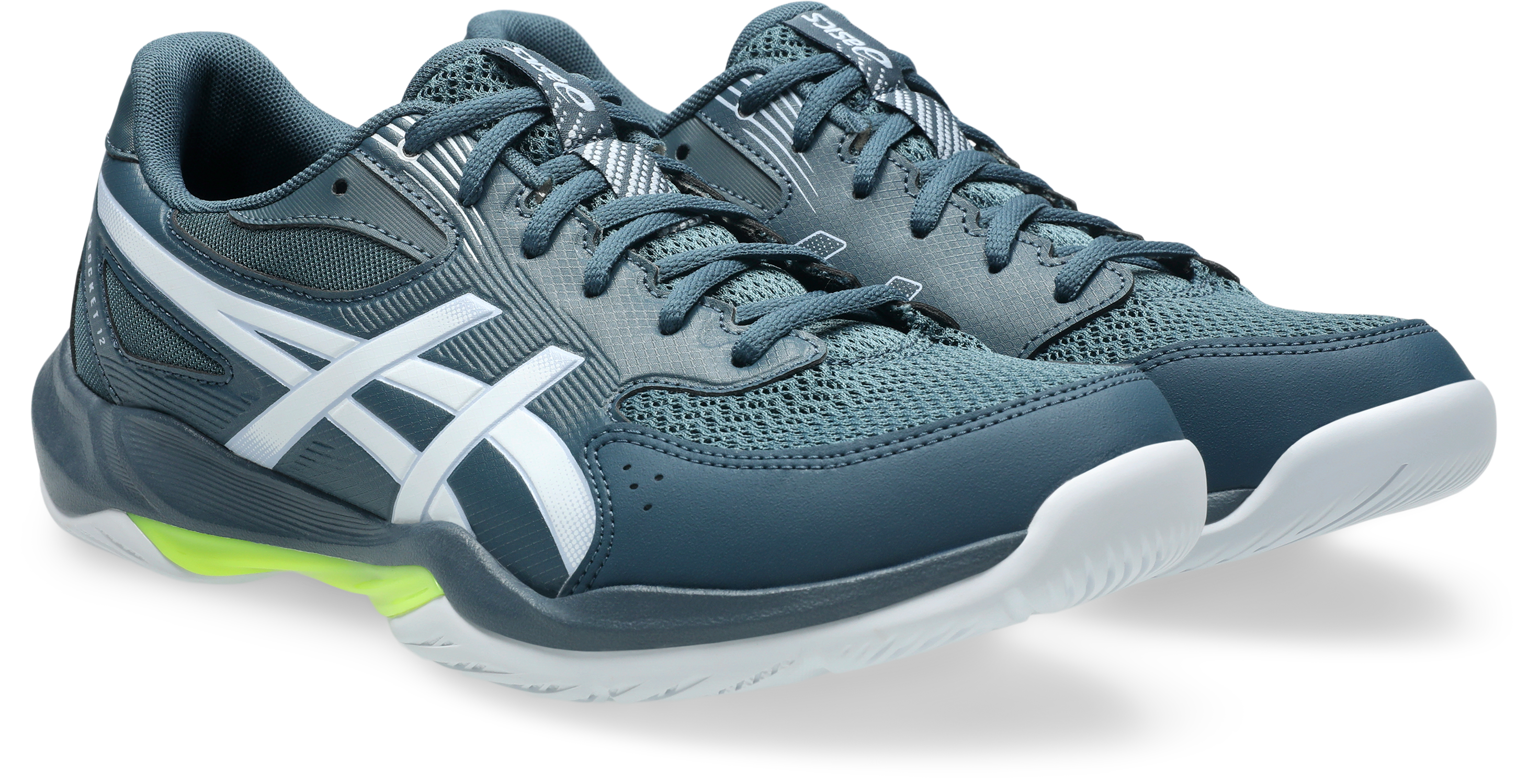 Asics Gel-Rocket 12 Mens Raw Indigo/White Squash Shoe