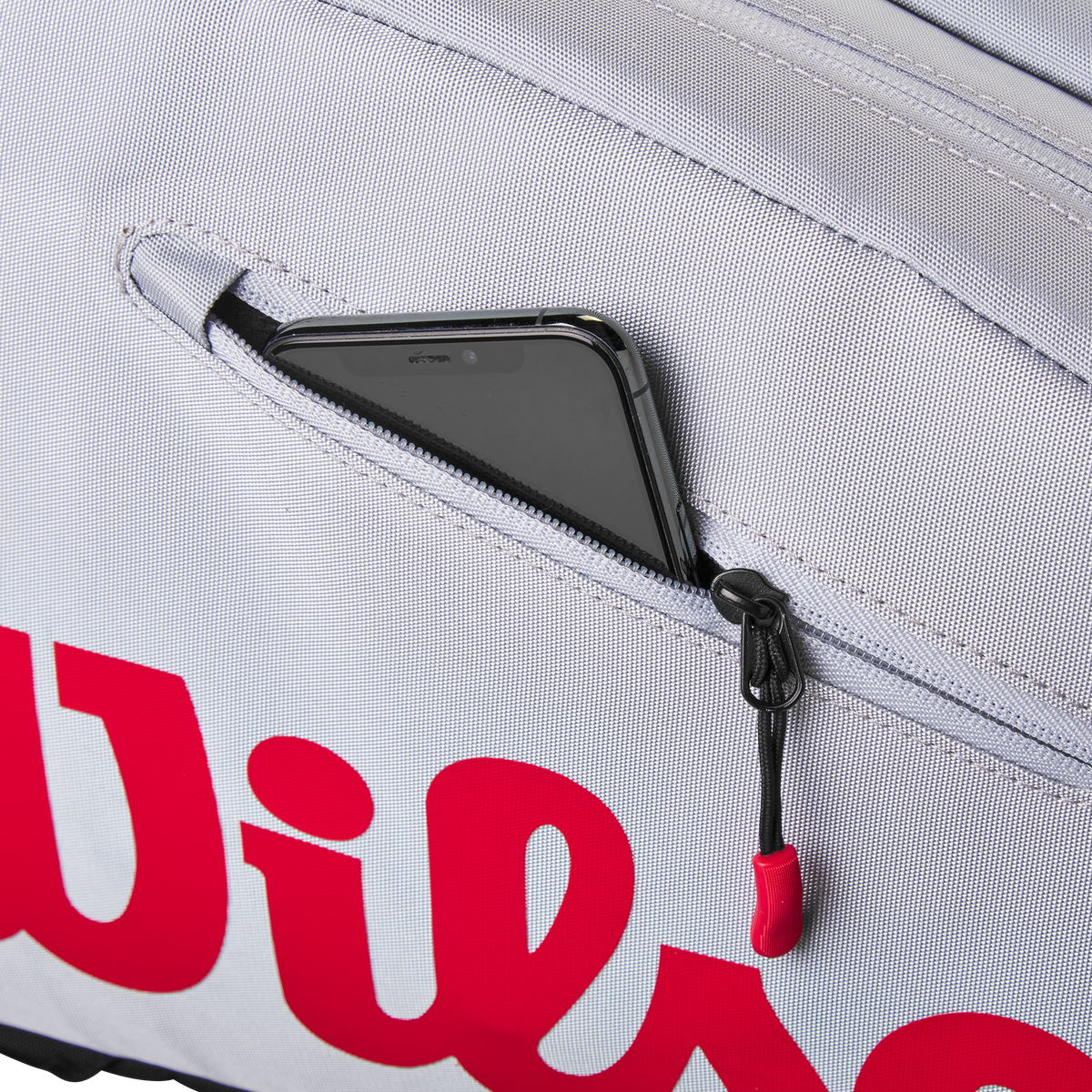 Wilson Pickleball Super Tour Bag Grey/Black/Red