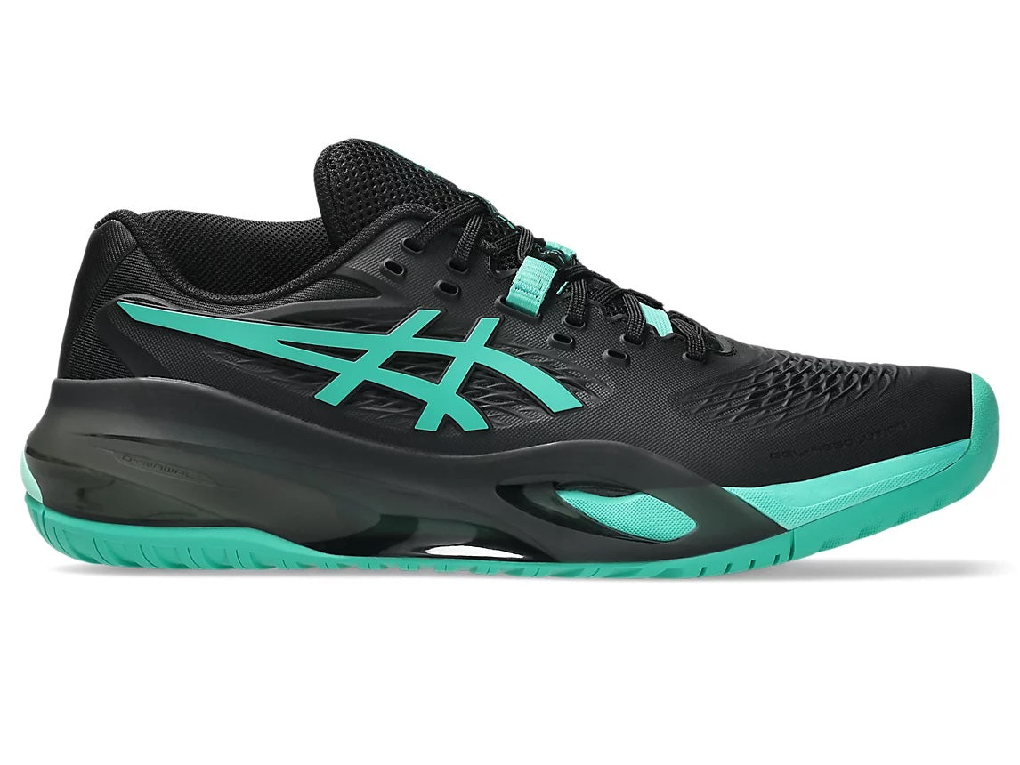 Asics Gel Resolution X Black Mens Tennis Shoe, main product view