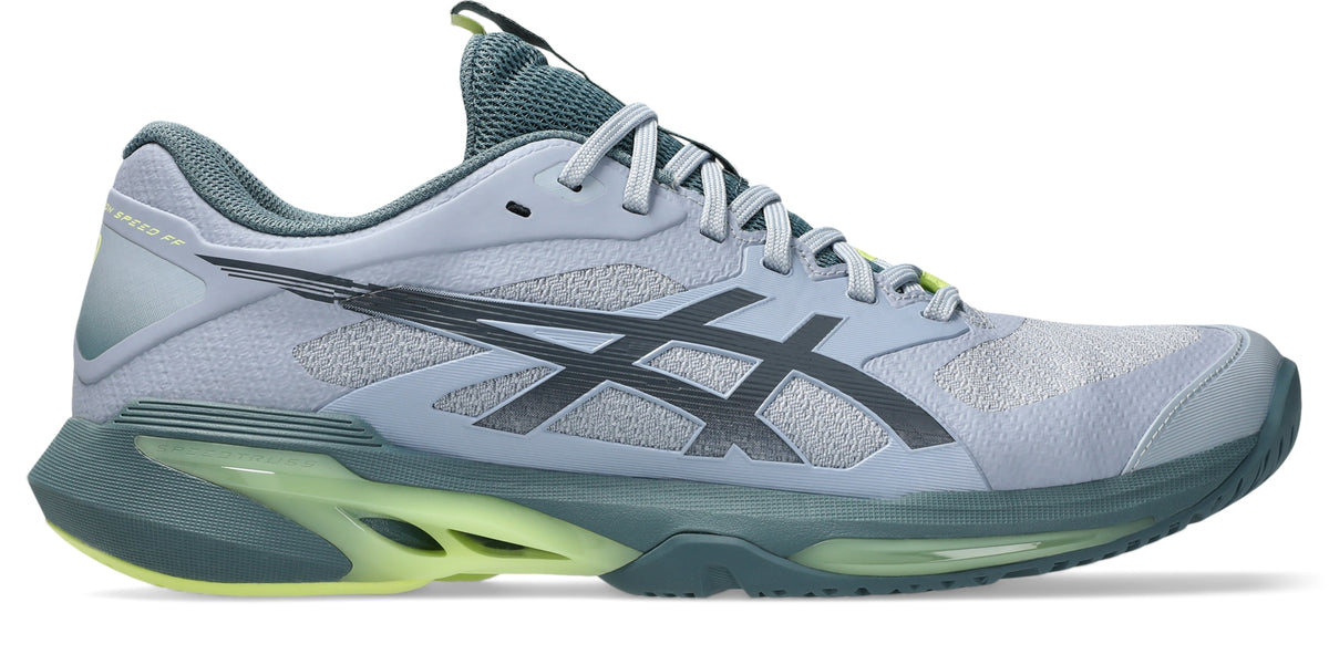 Asics Solution Speed FF 4 Grey Mens Tennis Shoe