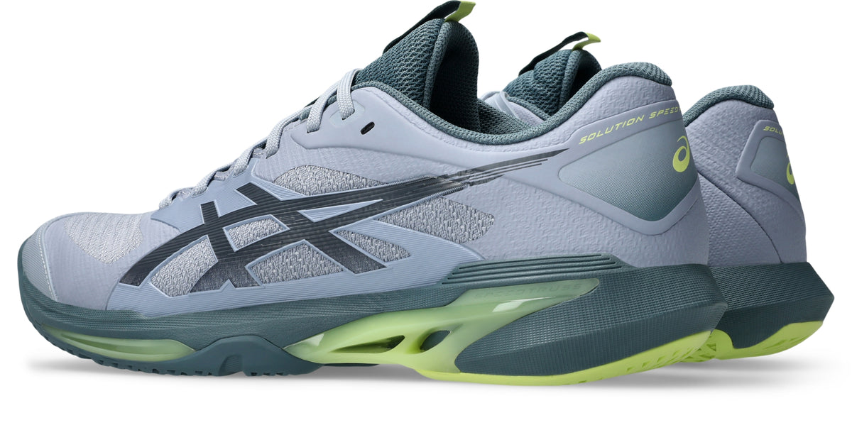 Asics Solution Speed FF 4 Grey Mens Tennis Shoe
